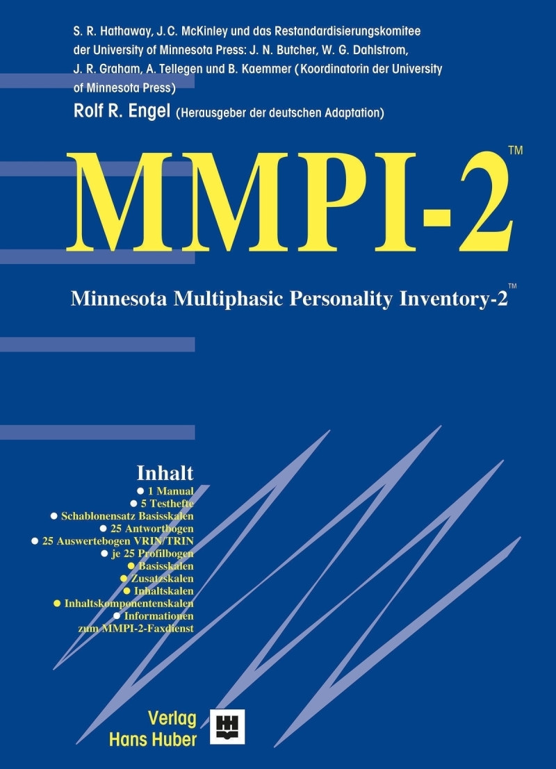 MMPI 2 Minnesota Multiphasic Personality Inventory 2 Hogrefe Verlag